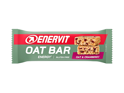 Enervit Sport Oat Bar - Tranebær - 50 gram