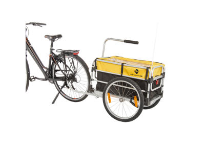 M-Wave Stalwart Carry Fold 1 - Cykeltrailer - Foldbar - Pulverlakeret aluminiumstel