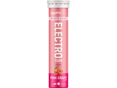 LinusPro Elektrolyt Tabs - Pink Grape - 20 tabs