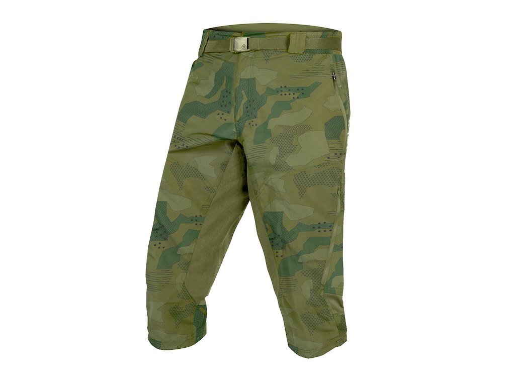 Endura Hummvee 3/4 MTB Cykelshorts Tonal Olive (Størrelse: X-Large)