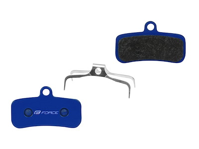 FORCE bremseklodser disc for Shimano H03A polymer, uden køleribbe
