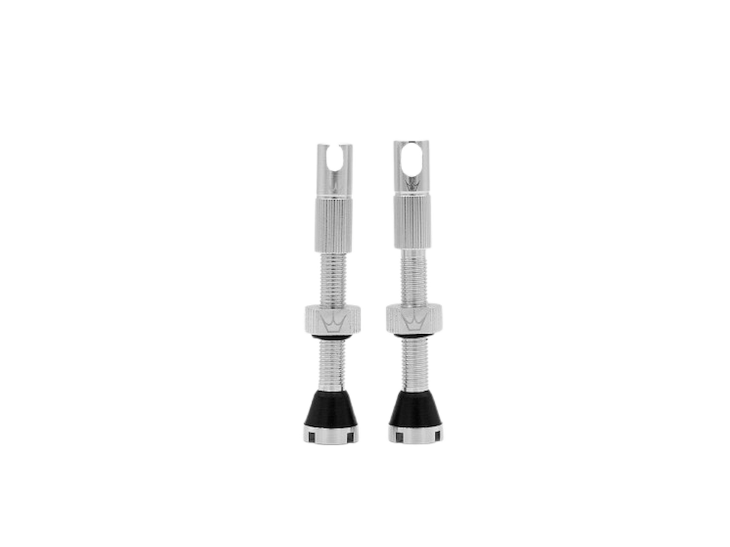 Peatys x ChrisKing Tubeless Ventiler 80mm Sølv