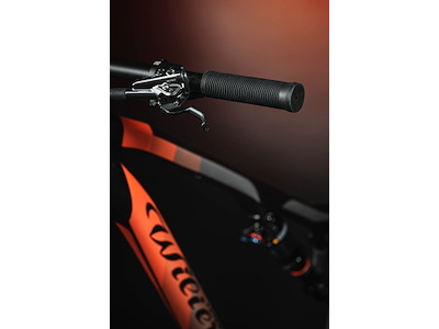 FORCE håndtag MTB Groove gummi 123 mm - sort