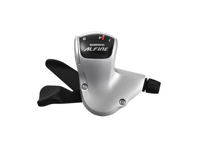 Shimano Alfine - Skiftegreb SL-S503 - Til 8 gear indvendige gear - Sølv