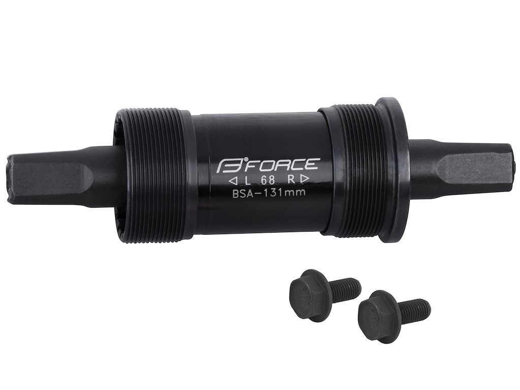 FORCE krankboks BSA 131 mm skåle og hus i stål firkantet aksel