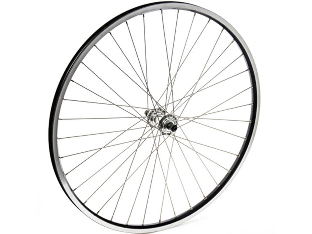 Connect Citybike Baghjul - 26x1,75 - 7 Speed - QR nav - Ryde ZAC2000 fælg - Sort/Sølv