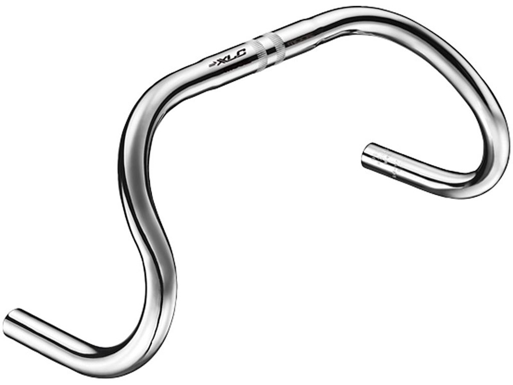 XLC Racerstyr HB-R06 420 mm ø25,4 mm - Sølv