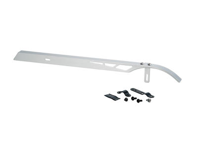 Bike Attitude - Kædeskærm - Aluminium/sølv inkl. beslag