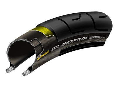 Continental Grand Prix - Foldedæk Road - 700 x 23-25c - Sort