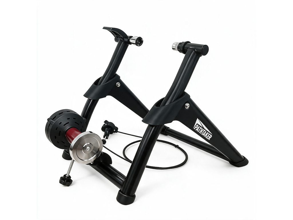 Pathtaker Hometrainer - Wheel On hometrainer - manuel justering