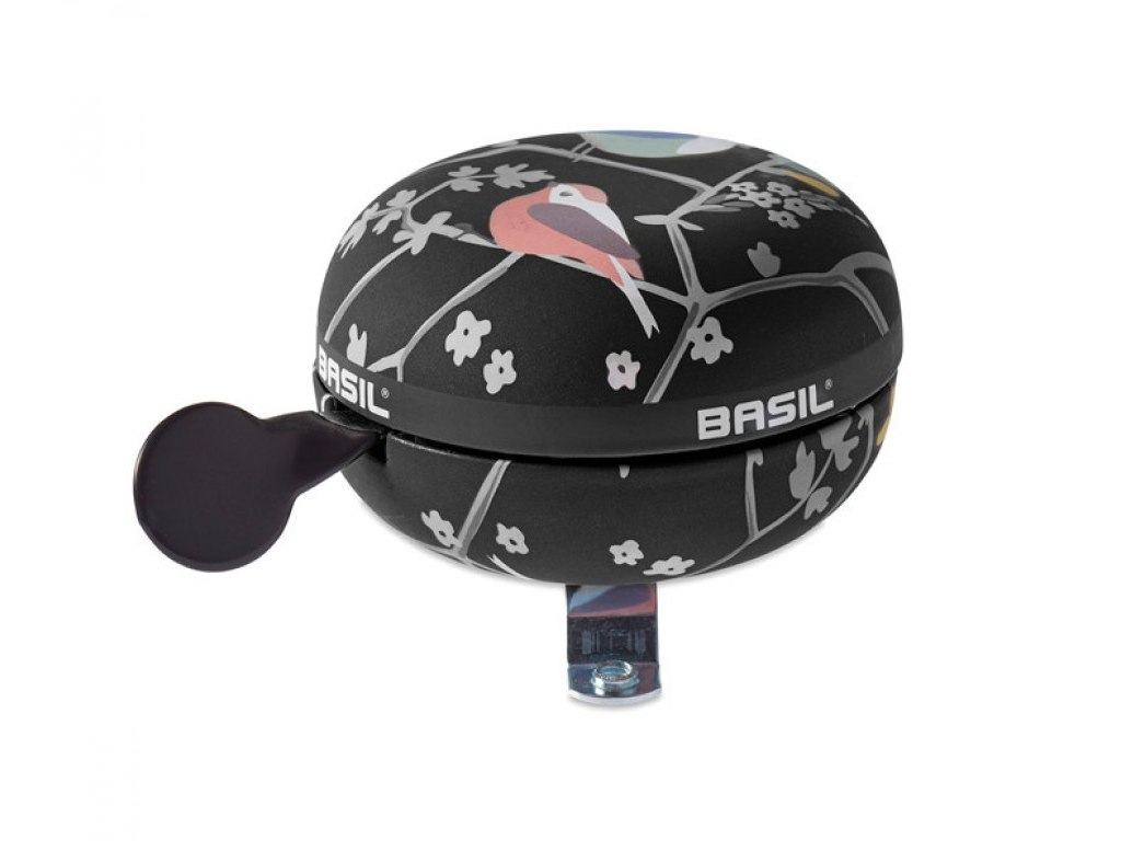 Basil Ding-Dong klokke sort Ø80 mm