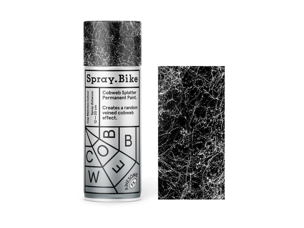 Spray.Bike spraymaling 400 ml Awesome FX Cobweb hvid