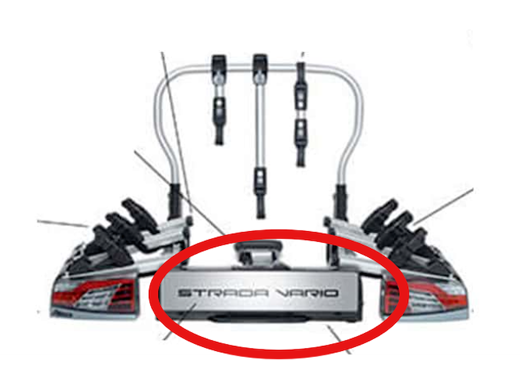 Atera Strada EVO Nummerpladeholder