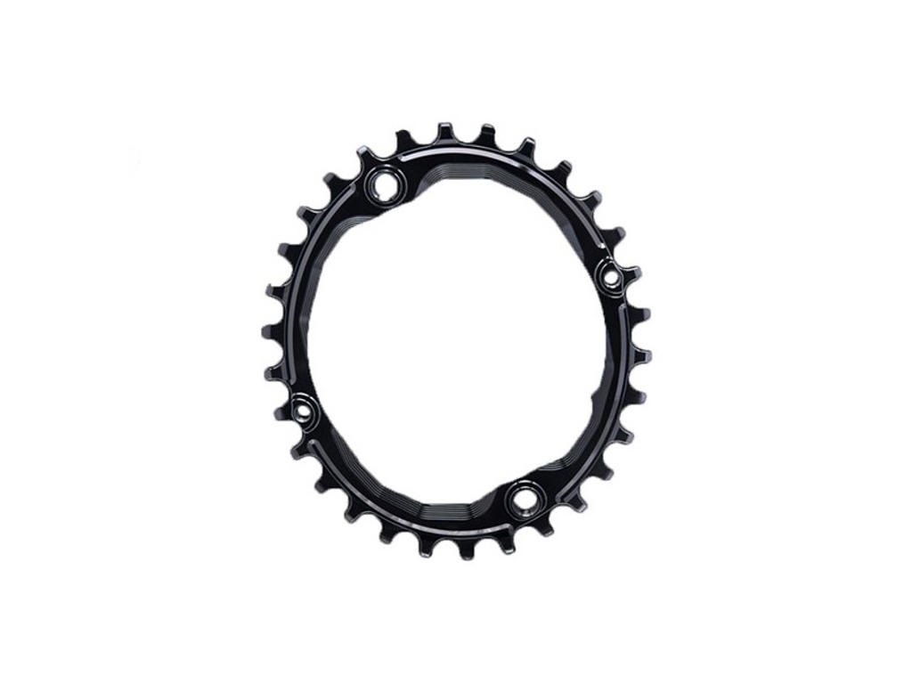 absoluteBLACK Oval klinge - SRAM - Singlespeed - ø104 mm - 36T - Sort