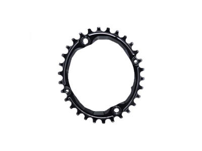 absoluteBLACK Oval klinge - SRAM - Singlespeed - ø104 mm - 36T - Sort