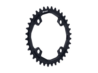 FORCE NW klinge 36 tands 4 bolt BCD 104 CNC aluminium 10/11 og 12 gear sort