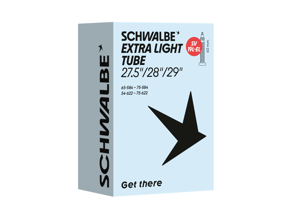 Schwalbe Extra Light slange 27,5/29" (54/75-584/622) med 40mm lang racerventil SV19L-EL
