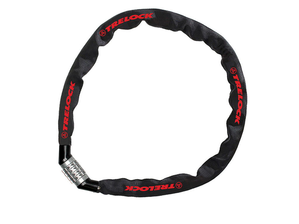 Trelock BC 115 - Kædelås - 4 mm - Sort - Lvl 1