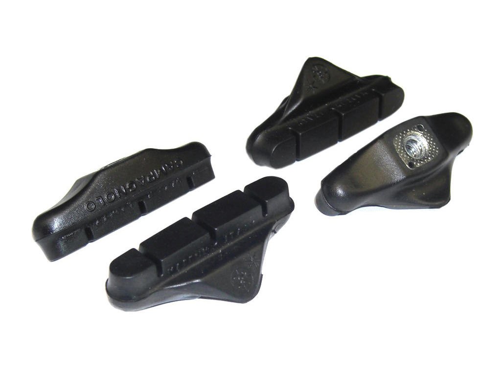 Campagnolo - Bremseklodser til lineære bremser - Sort - 4 stk