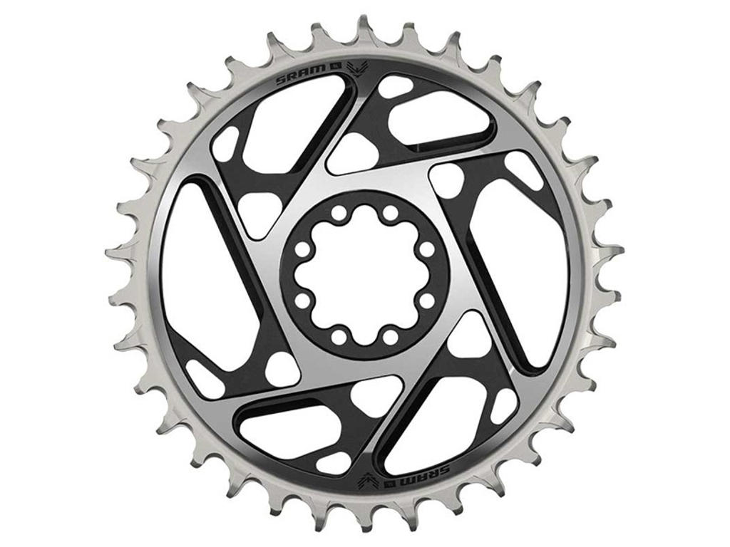 Sram XXSL D1 T-Type klinge - Direct Mount - 3 mm Offset - 12 Speed - 34T - Sort/Sølv
