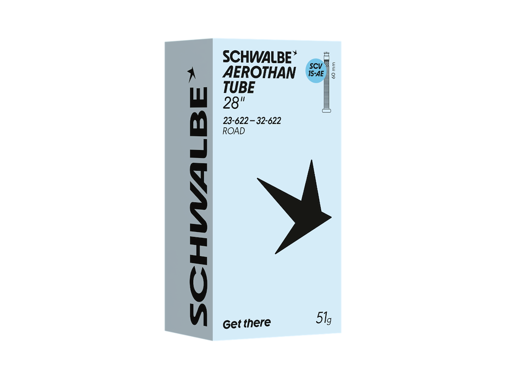Schwalbe Aerothan slange 28" (23/32-622/630) med 60mm lang SCV Clik ventil - SCV15-AE