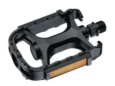 BikePartner - Pedaler VP895 9/16" - Nylon - Sort med refleks