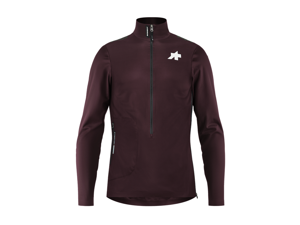Assos TACTICA Rain Jacket T5 - Regnljakke - Unisex - Mulberry Brown