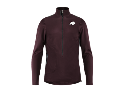 Assos TACTICA Rain Jacket T5 - Regnljakke - Unisex - Mulberry Brown
