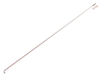 Alpina rustfrie eger - ø2,0 mm - 1 stk. inkl nipler - Sølv