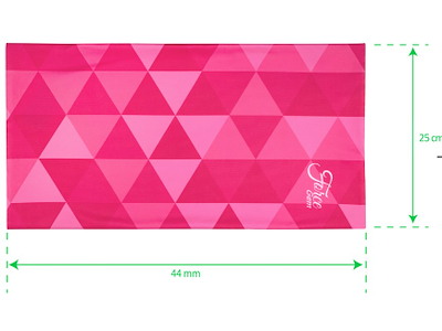 FORCE Gem Halsedisse Pink