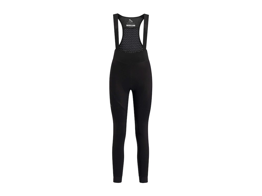 Rogelli Signature Lange bukse med seler - Dame - Sort