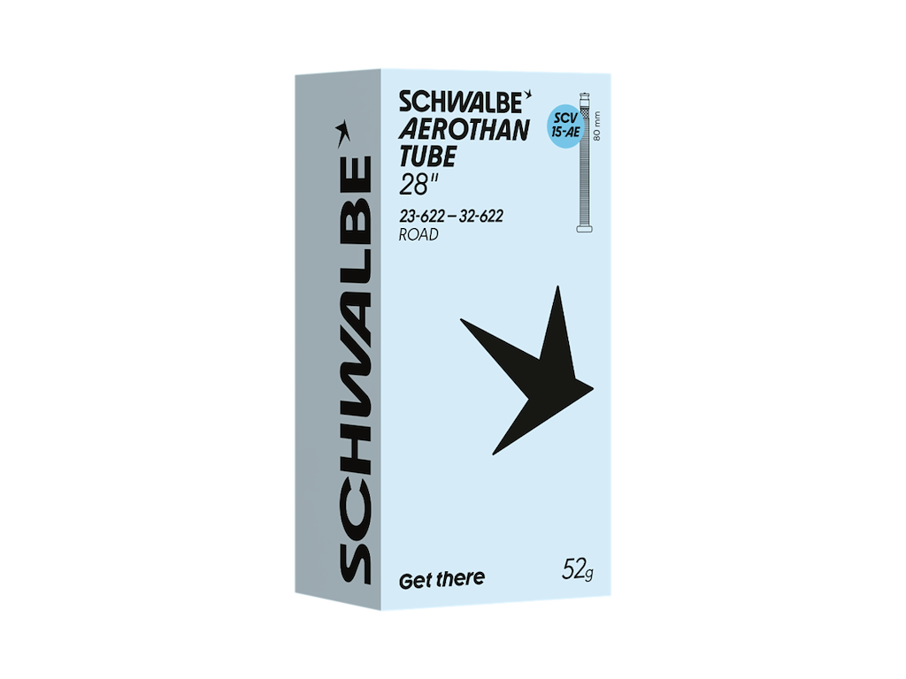 Schwalbe Aerothan slange 28" (23/32-622/630) med 80mm lang SCV Clik ventil - SCV15-AE