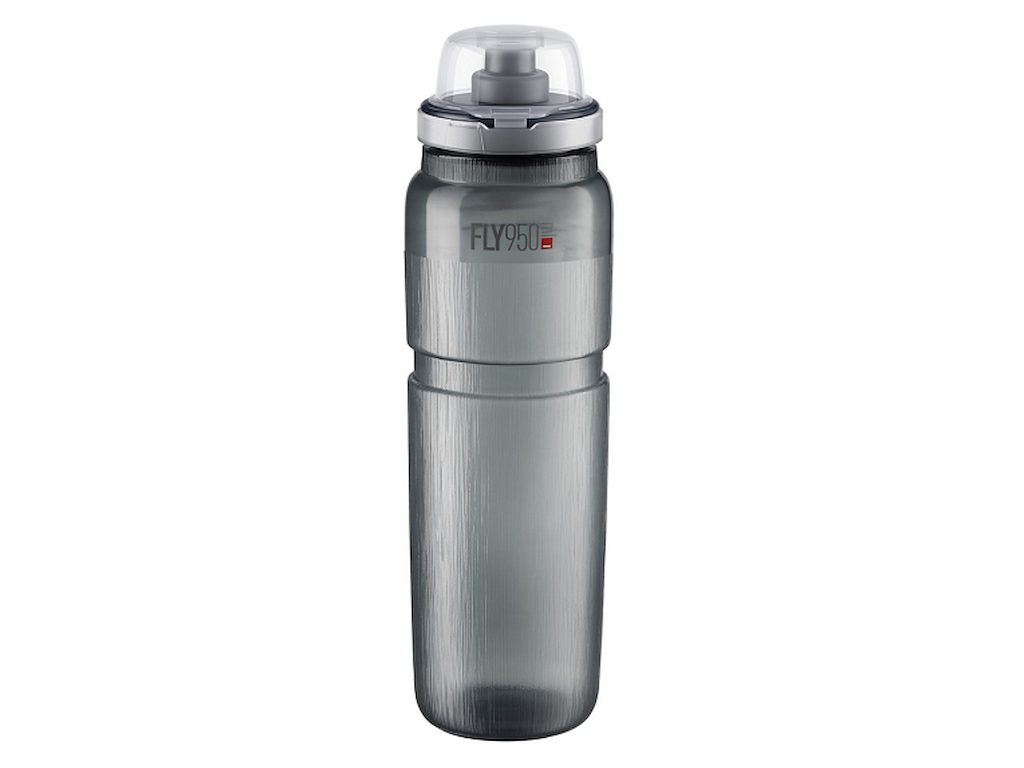 Elite Fly Tex MTB Drikkedunk 950ml Smoke med grå logo