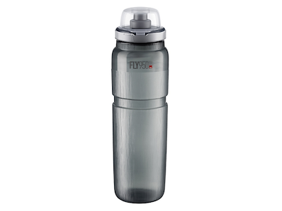 Elite Fly Tex MTB Drikkedunk 950ml Smoke med grå logo