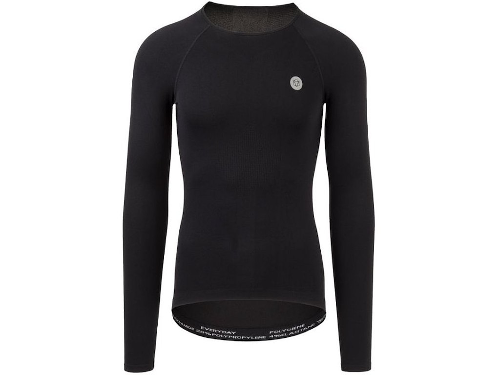 AGU Everyday LS Baselayer - Svedundertrøje - Lange Ærmer - Herre - Sort - XS