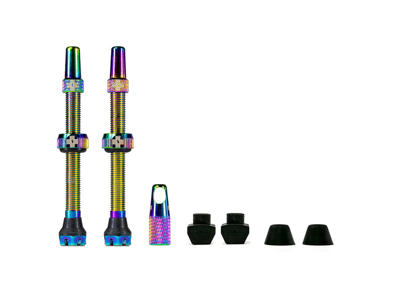 Muc-Off - Tubeless Ventiler - 60mm lange - Iriseren - 2 stk.