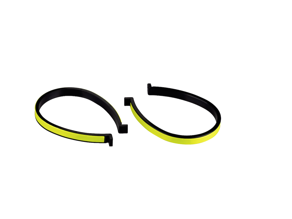 FORCE Refleks Bukseklemme - Gul - 2 stk FORCE Refleks Bukseklemme - Gul - 2 stk