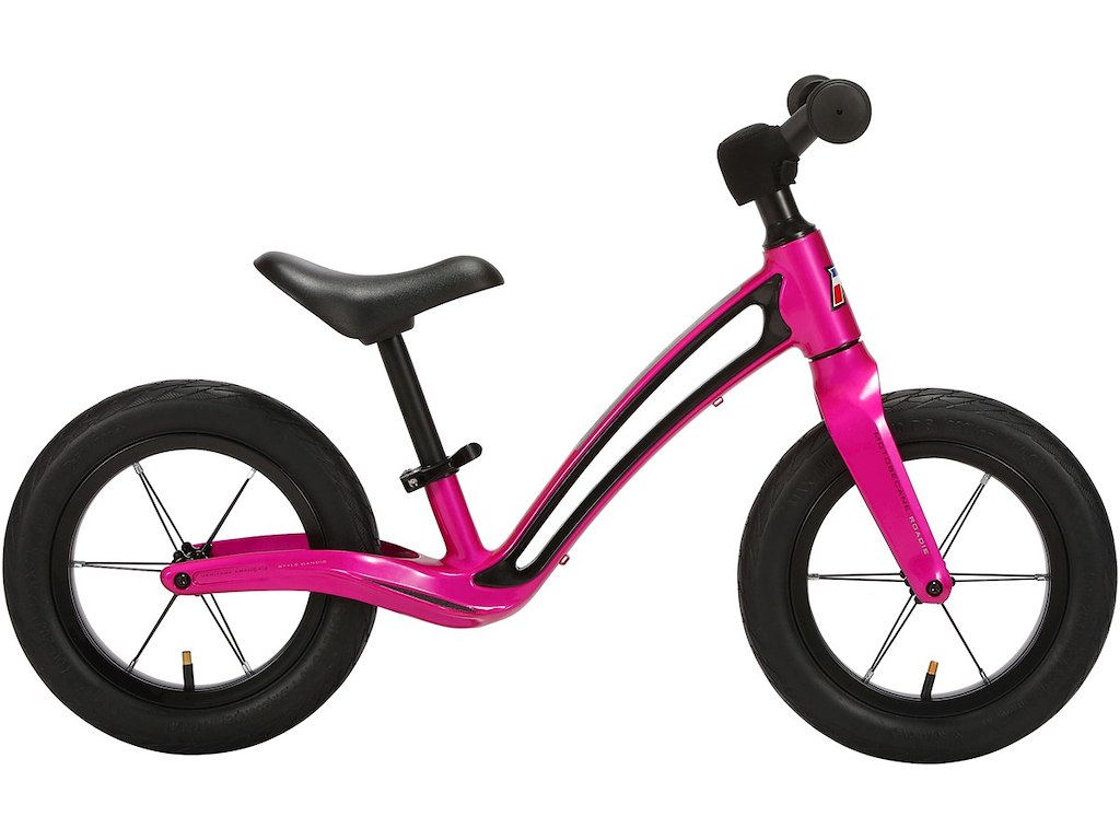 Motobecane Roadie løbecykel 12 blank lyserød m. sort" Motobecane Roadie løbecykel 12 blank lyserød m. sort"