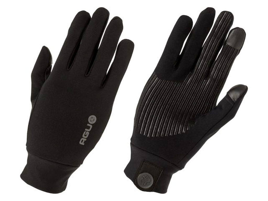 AGU Stretch cykelhandsker sort (Størrelse: XXX-Large)