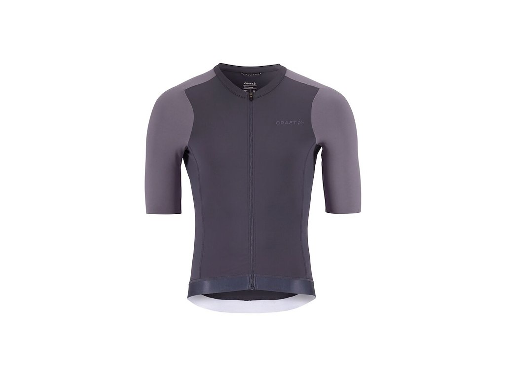 Craft Endur Training Jersey - Cykeltrøje - Korte Ærmer - Herre - Greystone/Purple - L