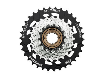 Shimano Frikrans - MF-TZ510 - 7 gear - 14-34 tands med gevind