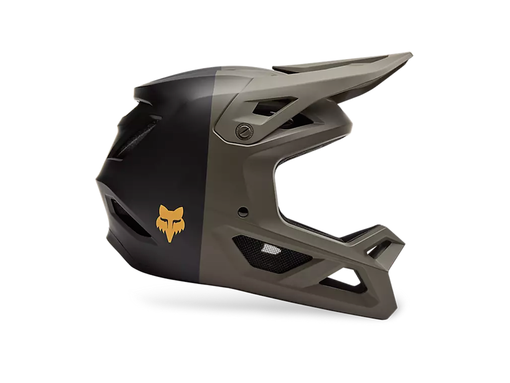 FOX YTH Rampage 5050 fullface-hjelm army grøn