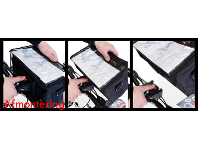 KLICKfix - Daypack BOX  - Sort 8 liter