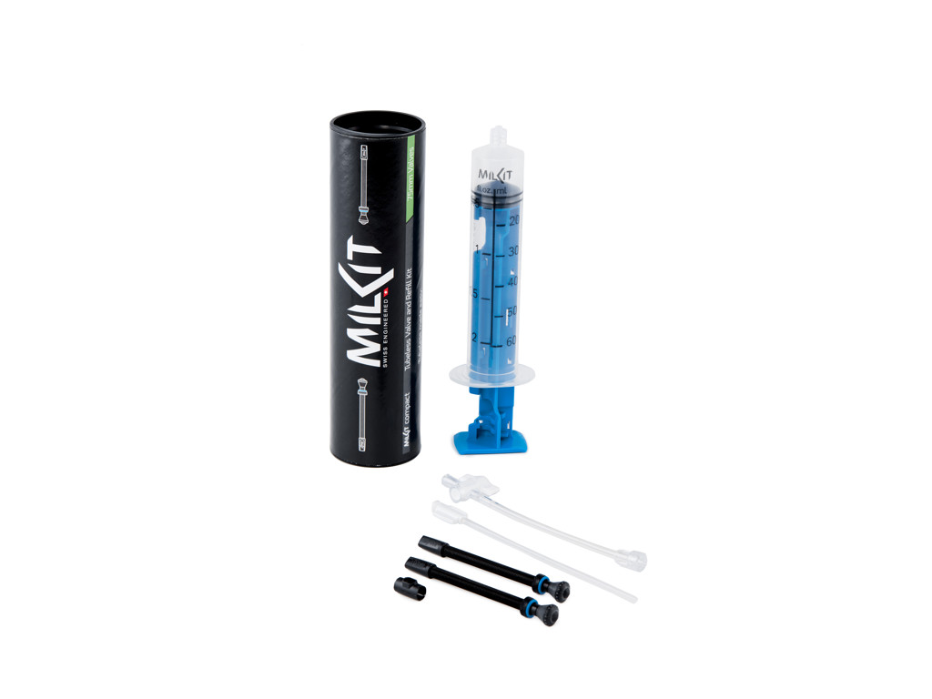 Milkit - Compact Kit - 2x 75 mm tubeless ventiler