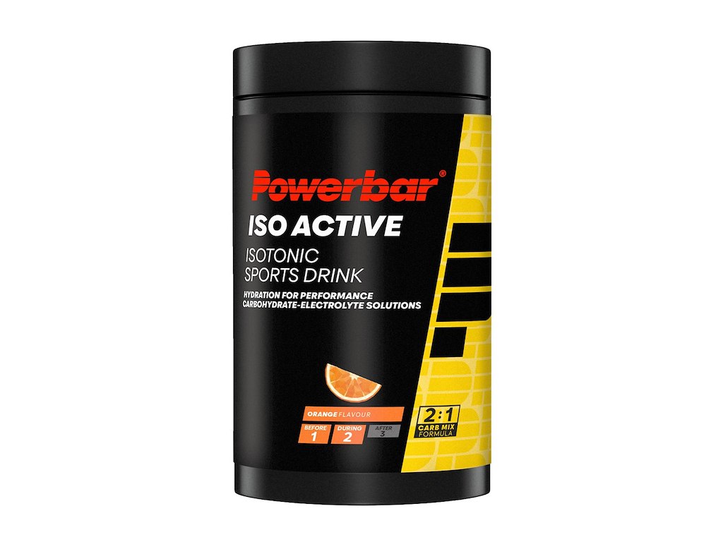 Powerbar IsoActive - Energidrik - Orange 600 gram