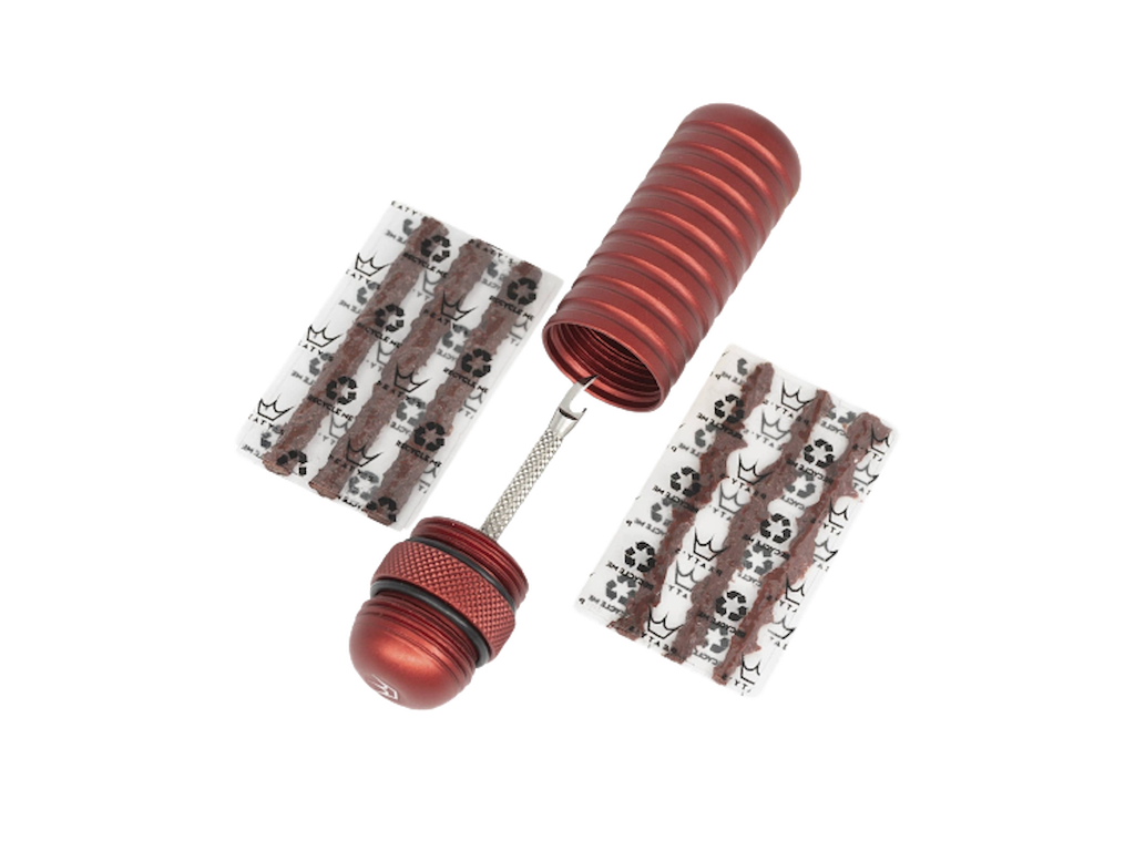 Peatys Holeshot Tubeless Plugger Kit Rød