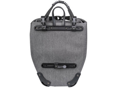 M-Wave Suburban - Cykeltaske til bagagebærer - 100% vand og støvtæt - Clip On system - Grå