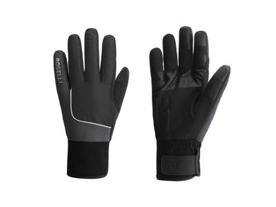 Rogelli Essential - Vinterhandsker - HI-VIS - Sort
