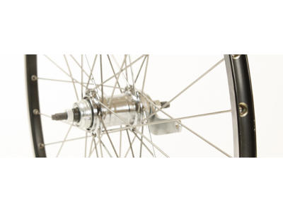 Connect baghjul - 700c / 13x622 - 1 gear - Fodbremse - Ryde Chrina fælg - Sort/sølv