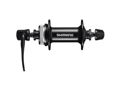 Shimano Altus - Fornav QR - HB-MT200 - Disk center lock - Sort - Til 32 eger